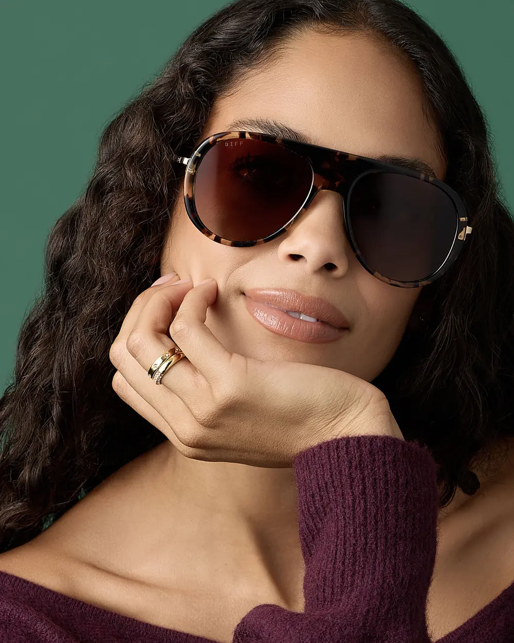 DIFF Eyewear product image, from diffeyewear.com, captured Oct 20 ’26