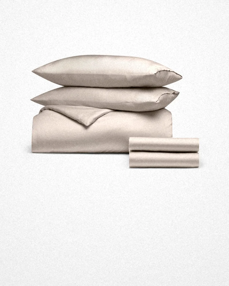 Cozy Earth product image from cozyearth.com, composed by Brand Tested, made Oct 21 ’26