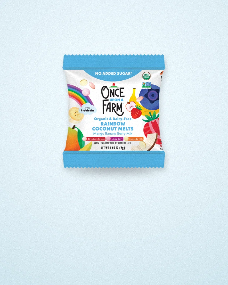 Once Upon a Farm product image from onceuponafarmorganics.com, composed by Brand Tested, made Oct 10 ’26