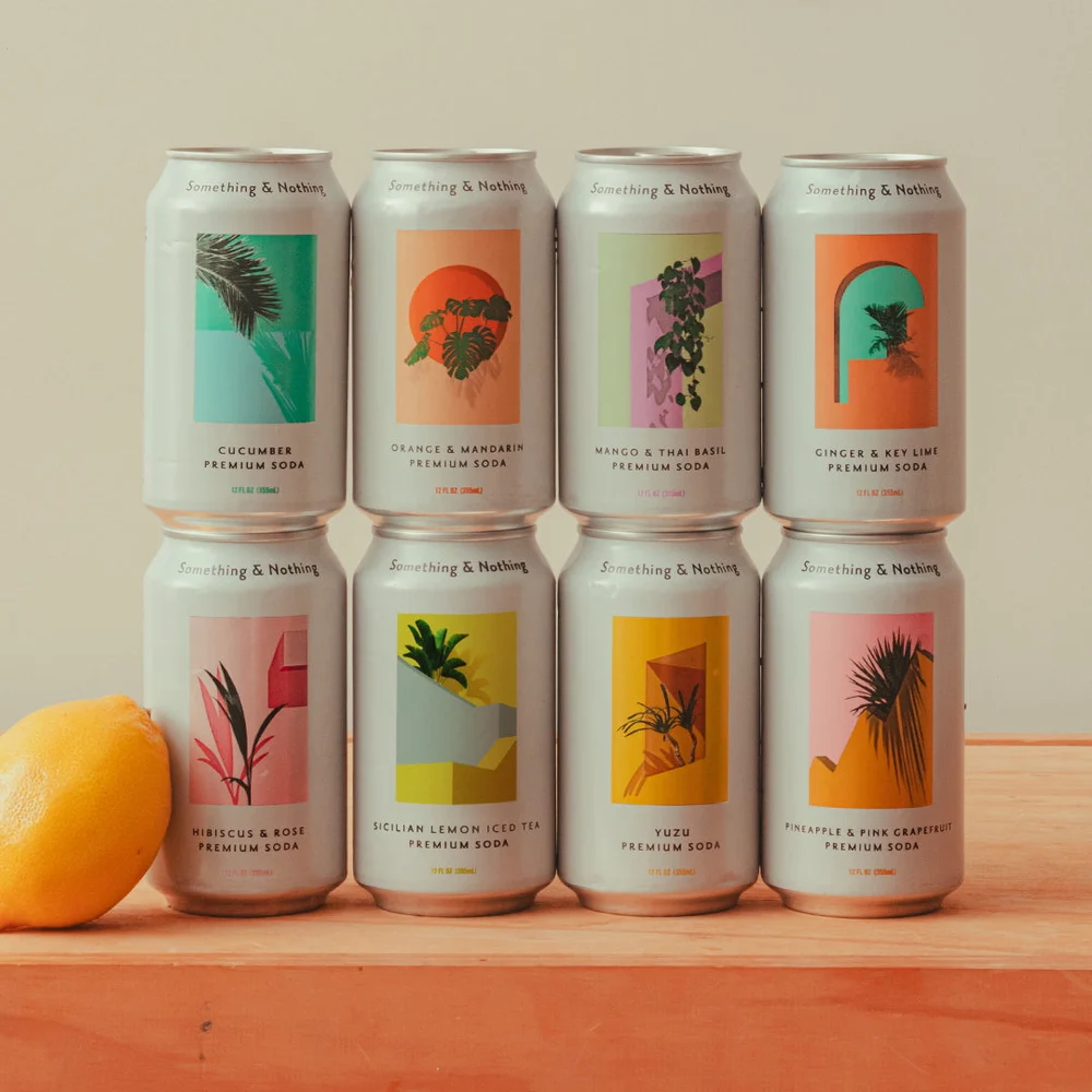The eight-can taster pack from Something & Nothing. Product photo: us.somethingandnothing.co