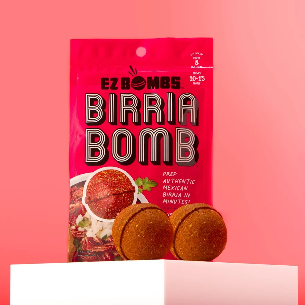 EZ Bombs Birria Bomb. Product photo: ezbombs.com