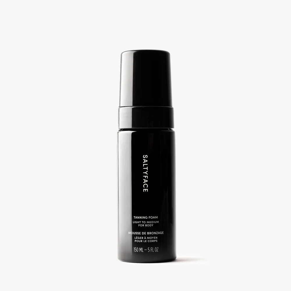 Saltyface Tanning Foam. Product photo: saltyface.com