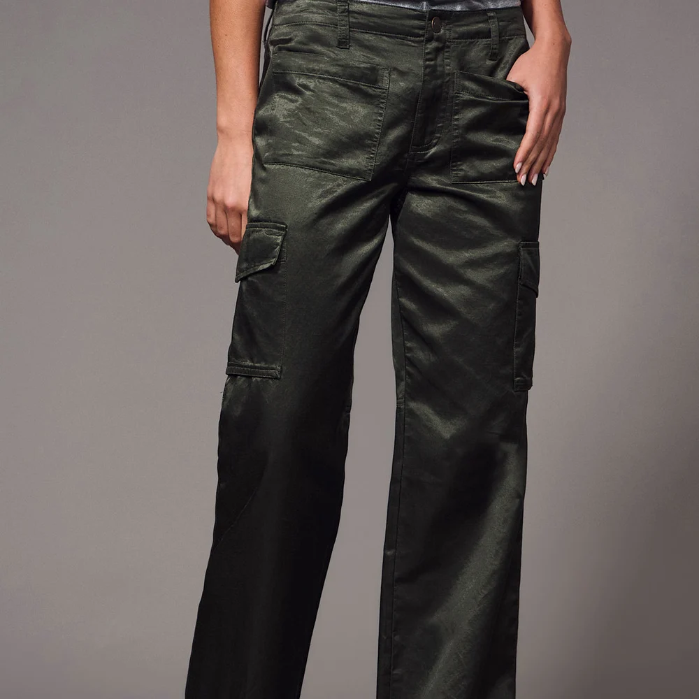 Sanctuary Scout Sateen Cargo Pant in Kalamata. Product photo: sanctuaryclothing.com