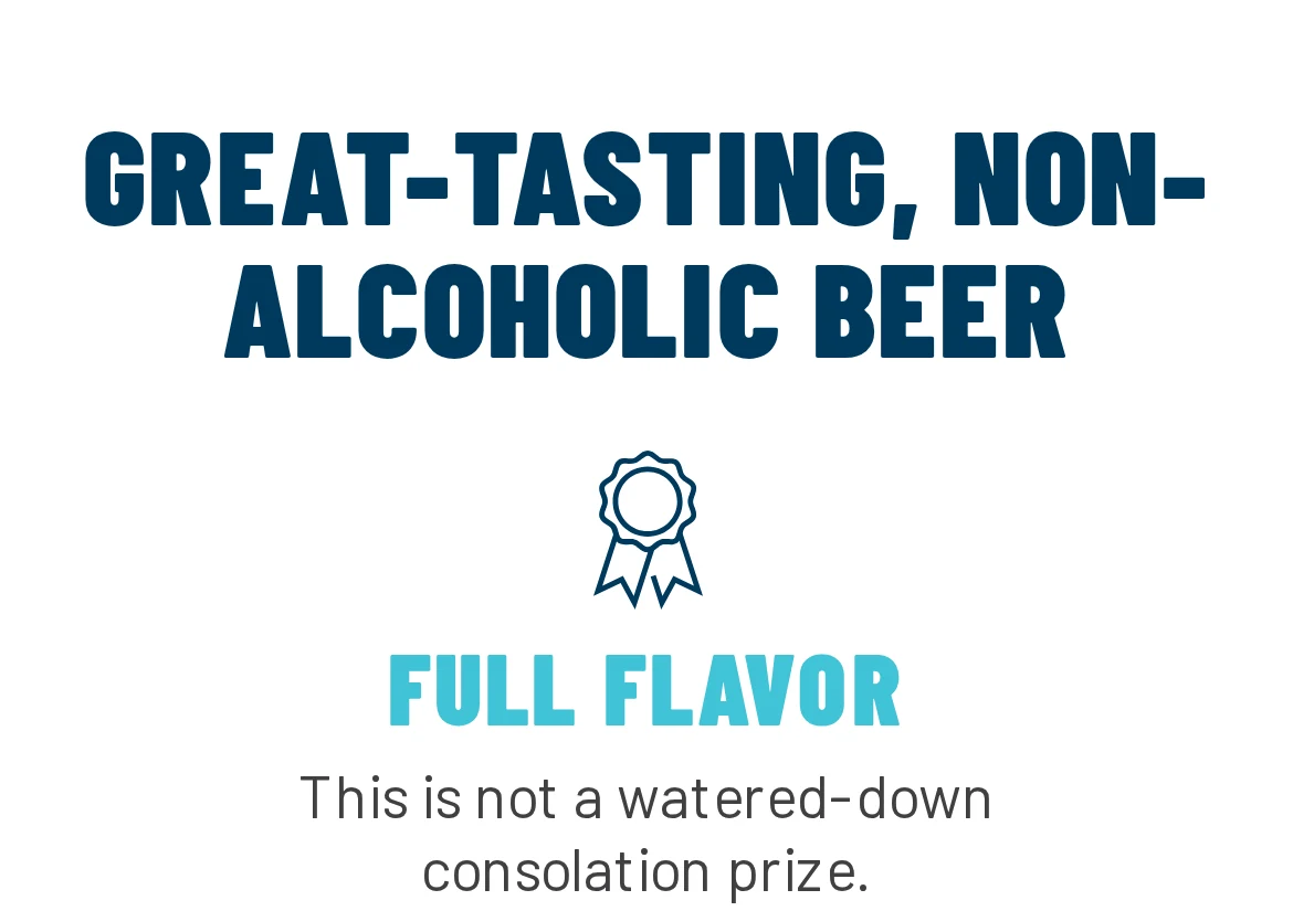 The first block under the hero, on a phone. athleticbrewing.com, Oct 27, 2026